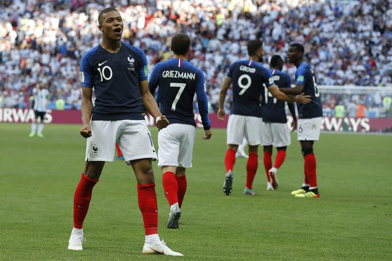 法國4：3險勝阿根廷晉八強