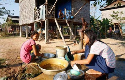 中國援柬鄉村供水項目一期解決10萬人飲水問題