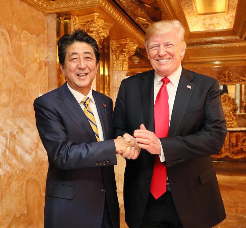 ﻿安倍聯大前晤特朗普談朝核