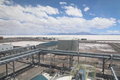烏尤尼鉀鹽廠投産 玻利維亞首次擁有本國鉀鹽廠