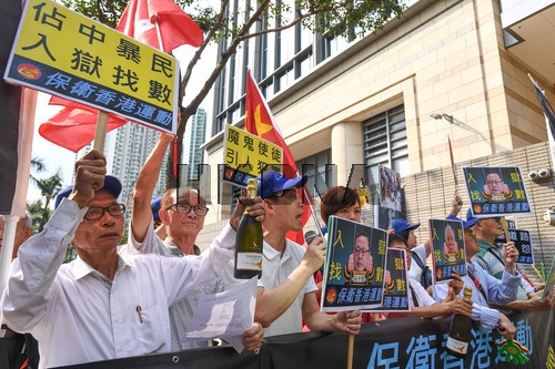 “佔中”九男女全部被判有罪 香港各界表支持 