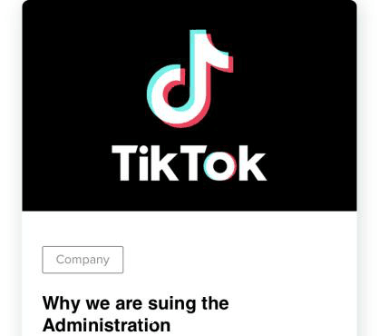 TikTok公布起訴書細節，直指特朗普政府“7宗罪”：四項違憲、三項越權 