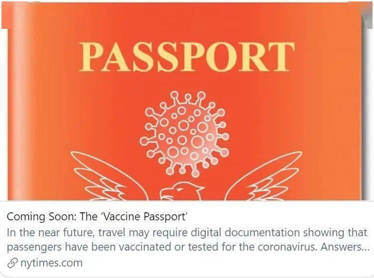 多國推行的“疫苗護照”，是未來跨國旅行的出路嗎？ 