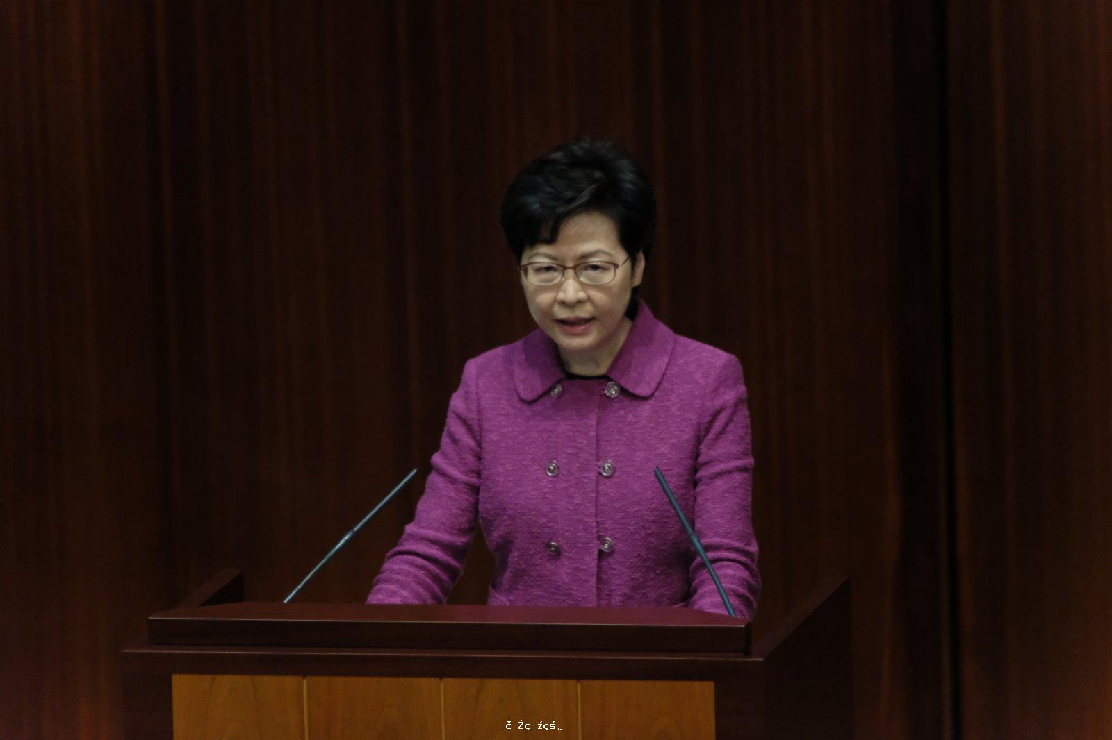 林鄭月娥:選舉修例草案下周三交立會首讀