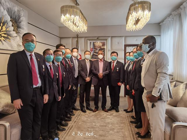 中國（山西）第二十批援吉布提醫療隊獲吉布提總理授勛