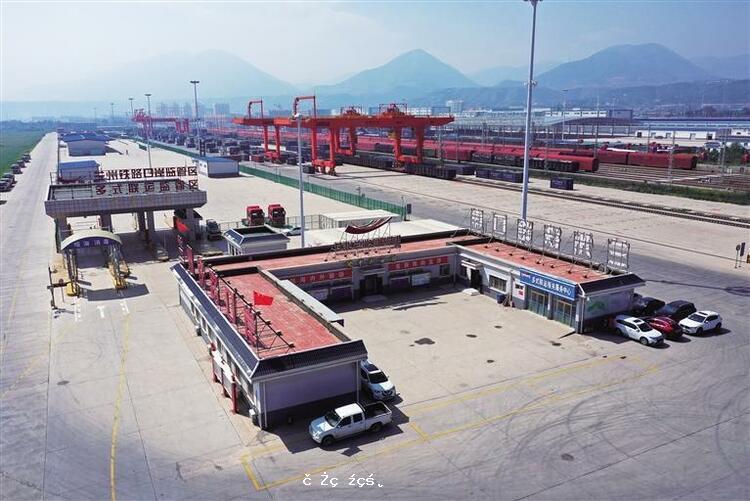 甘肅(蘭州)國際陸港成為「一帶一路」向西開放「橋頭堡