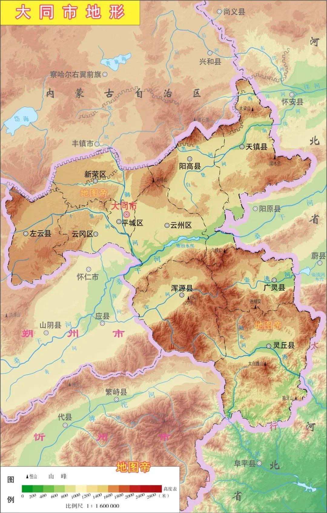 山西省是如何劃分晉北、晉中、晉南的？ 