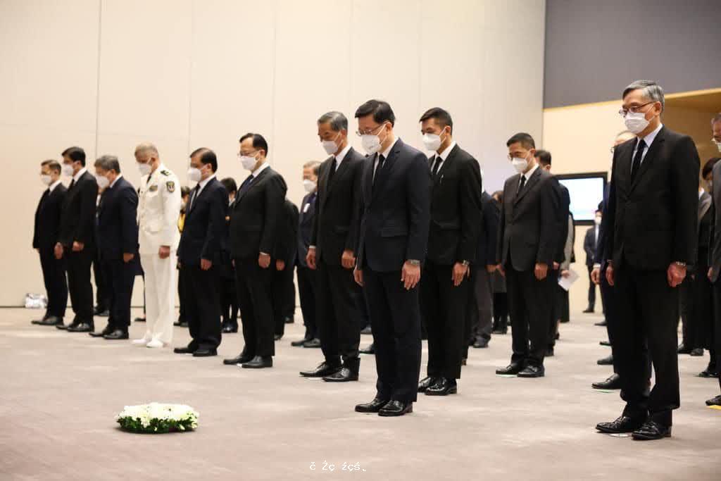李家超出席公祭儀式　悼念南京大屠殺和日本侵華戰爭死難者