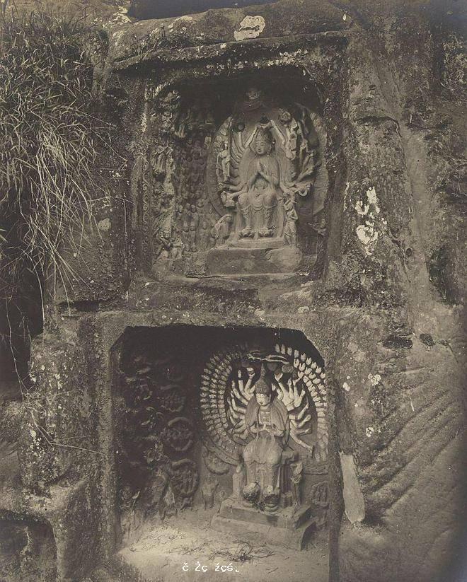 法國漢學家謝閣蘭的中國考古老照片