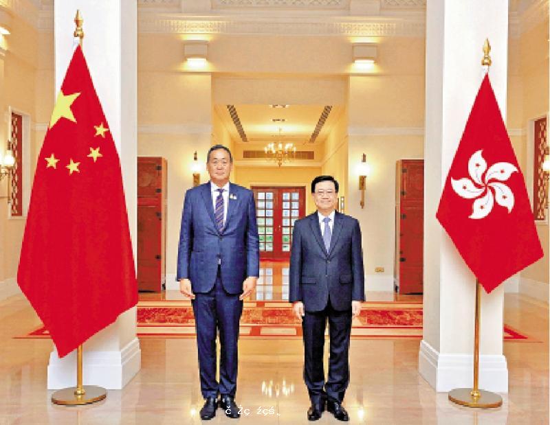 李家超晤泰總理 冀加強經貿合作