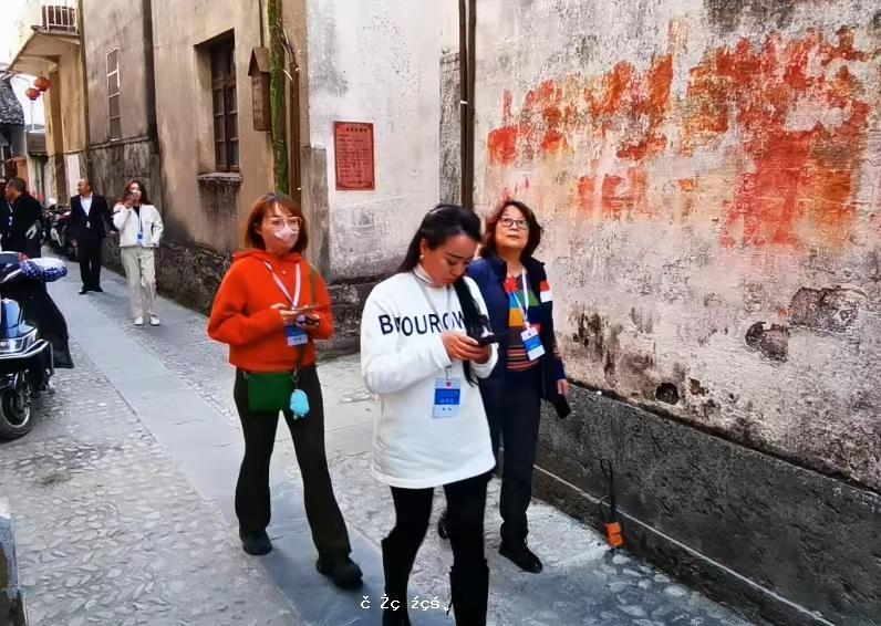 海外華文媒體安徽行| 游覽千年仁里感受歷史變遷
