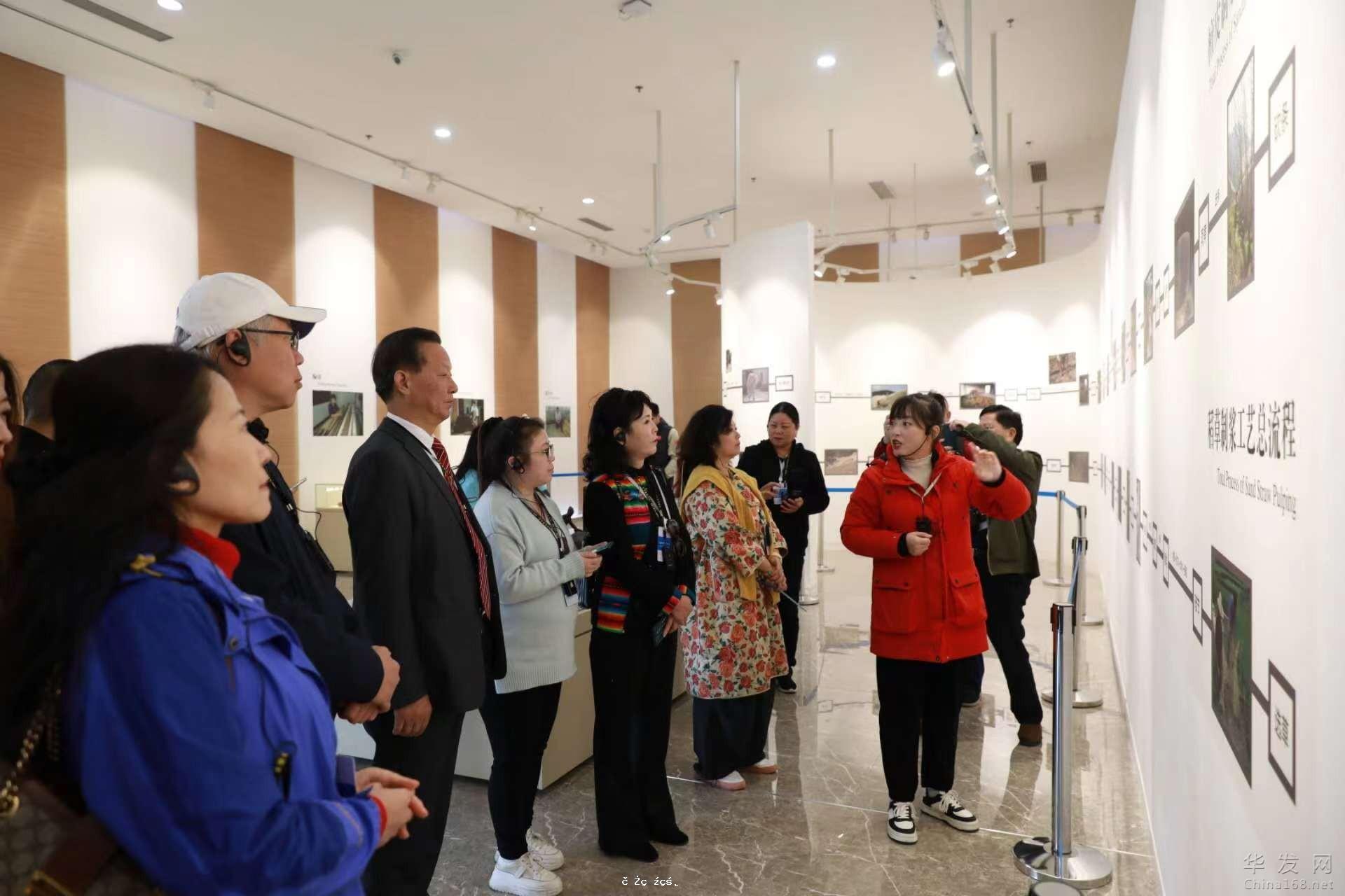 海外華文媒體走訪宣紙博物館 | 讀懂宣紙之美 閲盡千年風雅