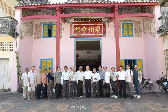 海南省僑聯文化交流團訪問柬埔寨